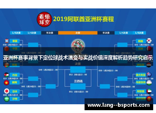 亚洲杯赛事背景下定位球战术演变与实战价值深度解析趋势研究启示
